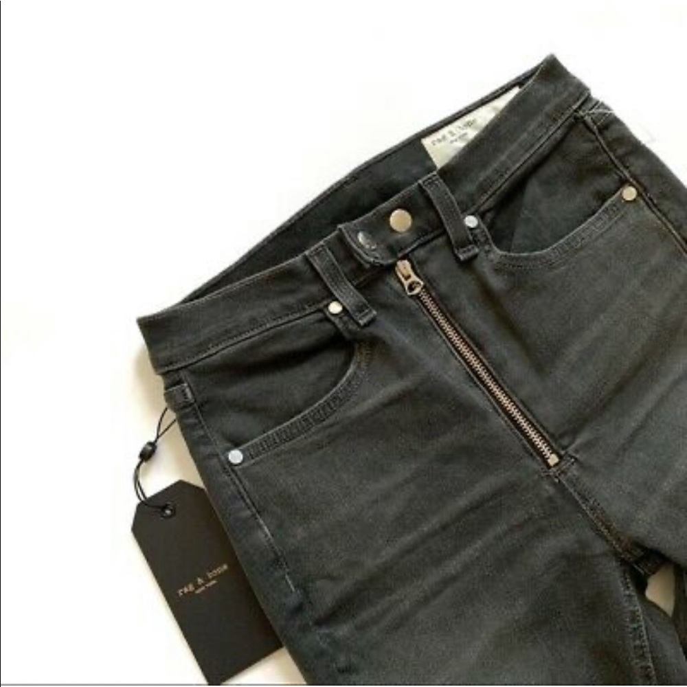 Brand new $275 slate-gray Rag & Bone Baxter Jean